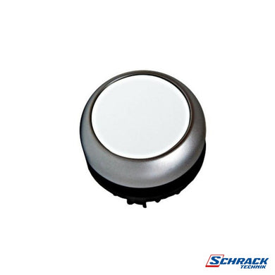 Illuminated Push-Button, flat, Spring-Return, WhitePower & Electrical SuppliesSchrack - Industrial Range