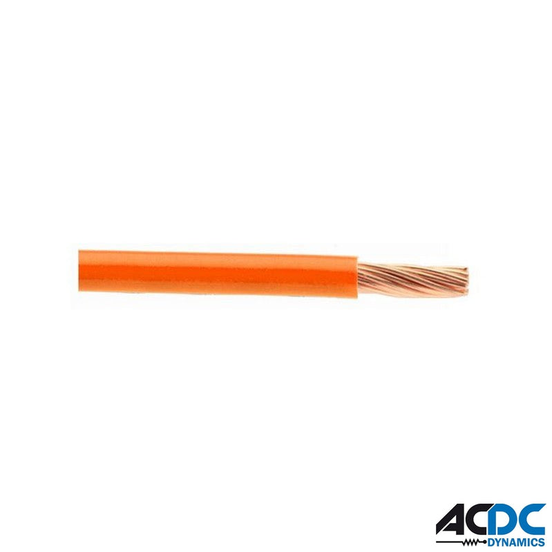0.5mm Orange Panel Flex Wire /100mPower & Electrical SuppliesAC/DCA-W501 O