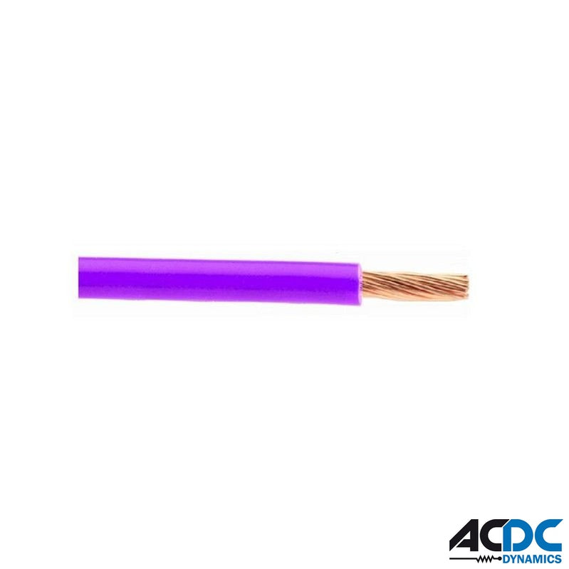 0.5mm Violet Panel Flex Wire /100mPower & Electrical SuppliesAC/DCA-W501 V