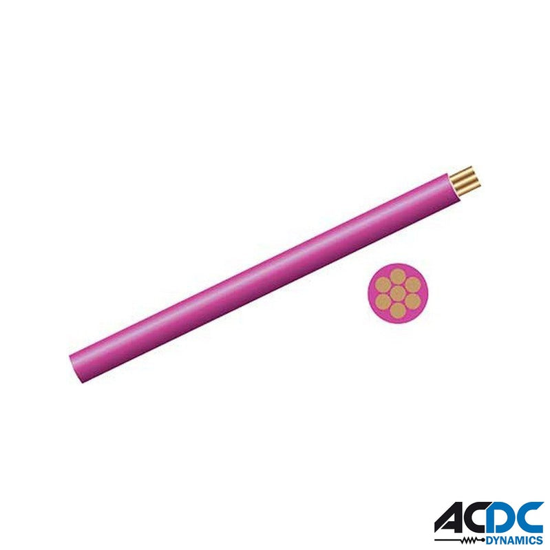 1.0mm Pink GP Wire /100mPower & Electrical SuppliesAC/DCA-W100 P