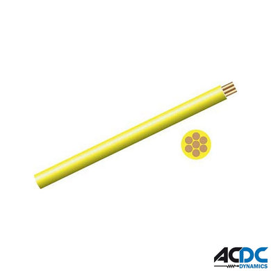 1.0mm Yellow GP Wire /100mPower & Electrical SuppliesAC/DCA-W100 Y