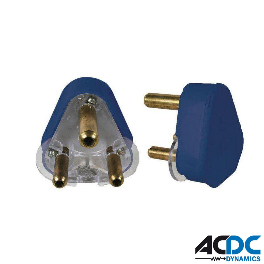 15A Blue STD Plug topPower & Electrical SuppliesAC/DCA-A300-BL