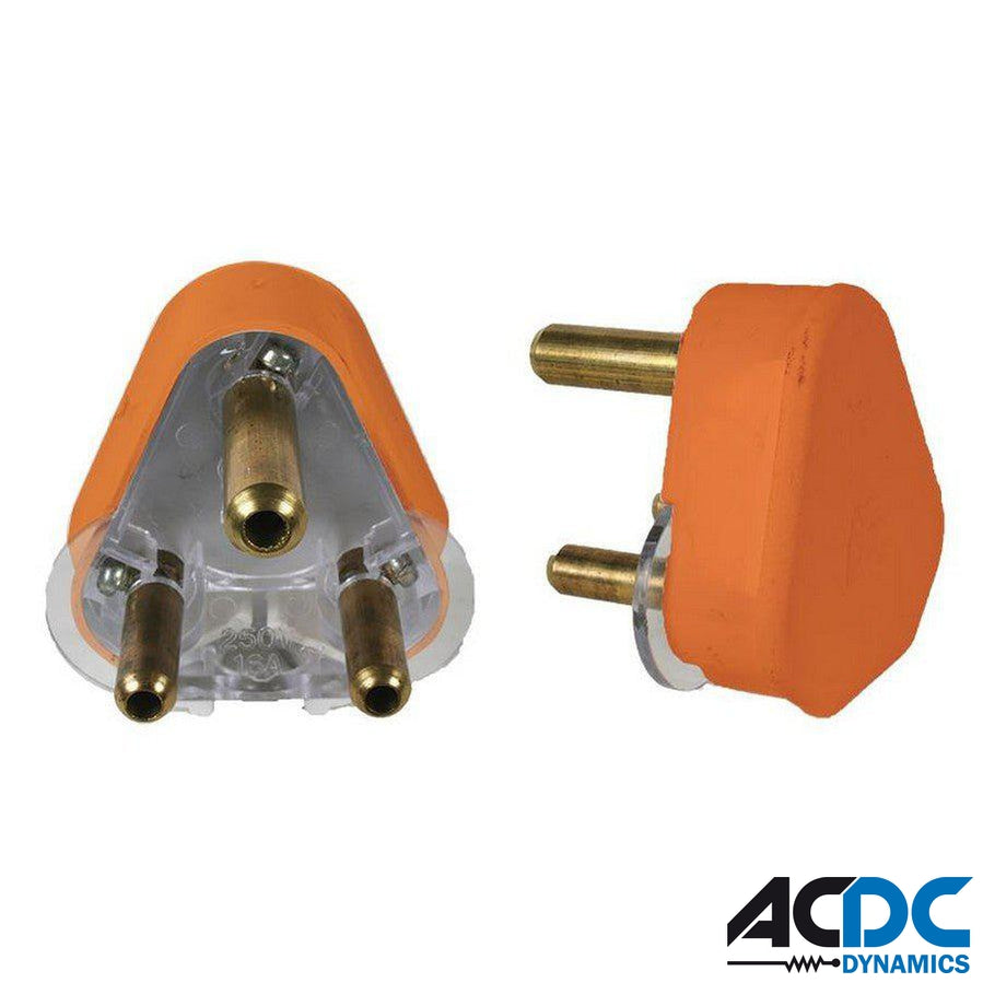 15A Orange STD Plug topPower & Electrical SuppliesAC/DCA-A300-OR