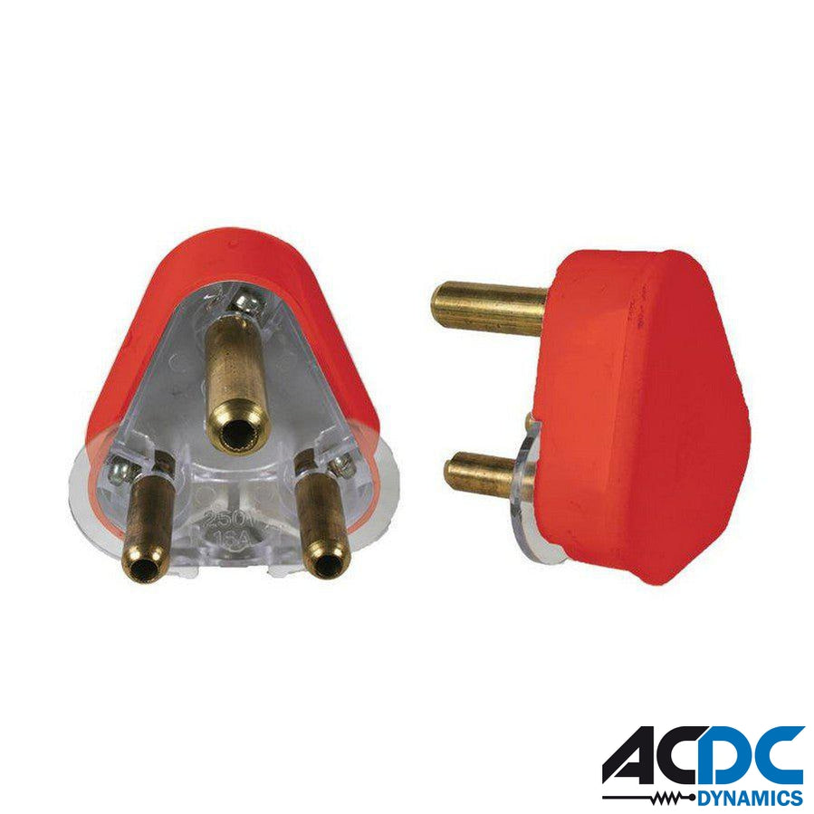 15A Red STD Plug topPower & Electrical SuppliesAC/DCA-A300-R