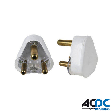 15A White STD Plug topPower & Electrical SuppliesAC/DCA-A300-WH