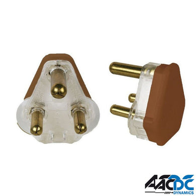 16A Brown Snapper Plug TopPower & Electrical SuppliesAC/DCA-SNP300-BR