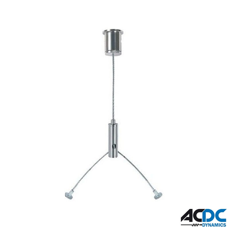 20mmCeiling Attachment to 2X 90mm Crimped EndsSuspension SystemsAC/DC DynamicsA-YW-86050/2