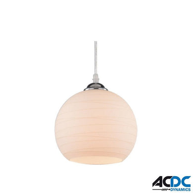 230V 60W E27 Pendant Light Frosted Glass Diameter 150mmPower & Electrical SuppliesAC/DC40854-1