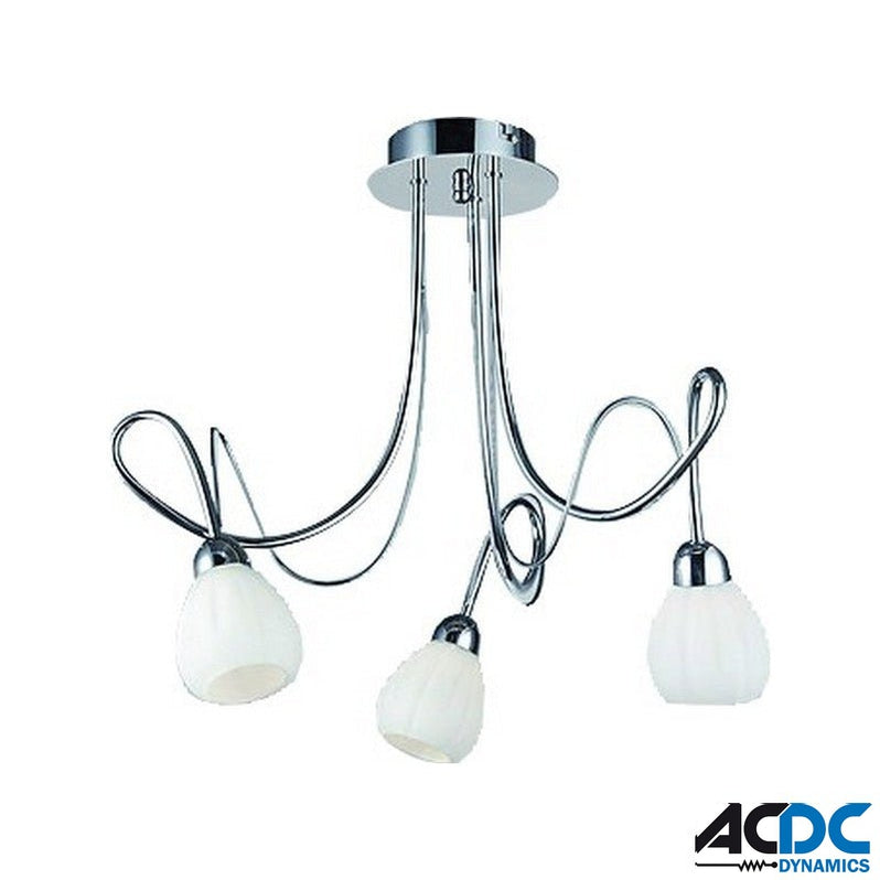 230V Decorative Ceiling Lamp Fitting 3x40W G9 IncludedPower & Electrical SuppliesAC/DCA-MH09050-3CR