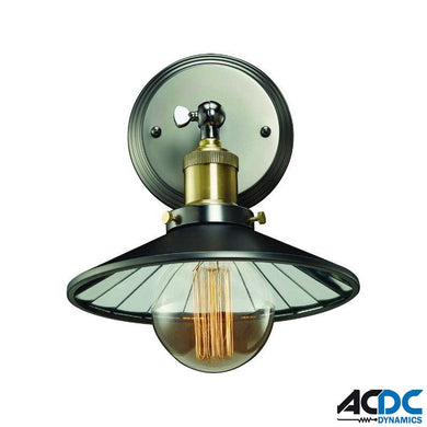 230VAC 100W E27 Wall Light Bronze/Black FinishPower & Electrical SuppliesAC/DCA-W2013C