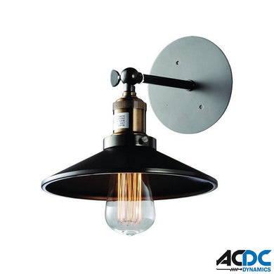 230VAC 100W E27 Wall Light Bronze/Black FinishPower & Electrical SuppliesAC/DCA-W2013E