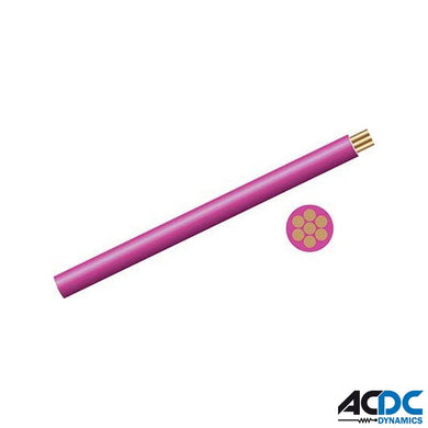 2.5mm Pink GP Wire /100mPower & Electrical SuppliesAC/DCA-W102 P