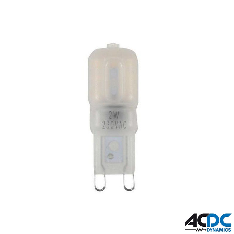 2W G9 LED Lamp 230VAC Cool White / 2 Per PackPower & Electrical SuppliesAC/DCA-G9-2W-CW/2