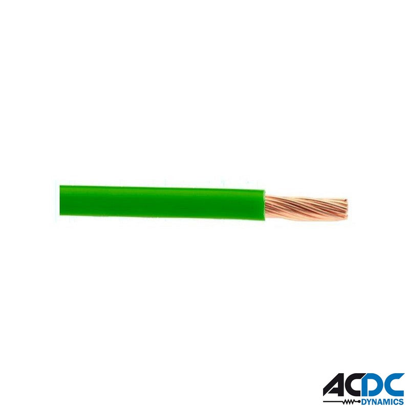 4mm Green Panel Flex Wire /100mPower & Electrical SuppliesAC/DCA-W506 GN
