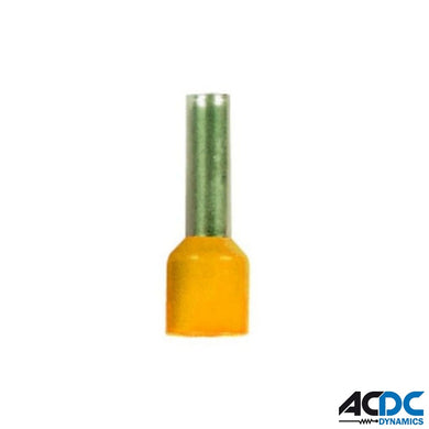 4mm Orange Bootlace Ferrules /100Power & Electrical SuppliesAC/DCA-E4012-100