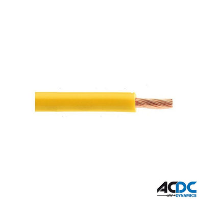 4mm Yellow Panel Flex Wire /100mPower & Electrical SuppliesAC/DCA-W506 Y