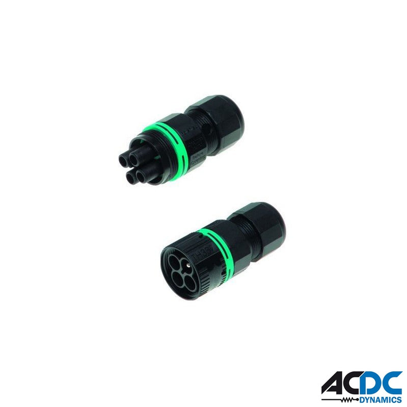 4P Plug & Socket Kit C/W Grommet IP66/68Power & Electrical SuppliesAC/DCA-THB-387-A4A-R