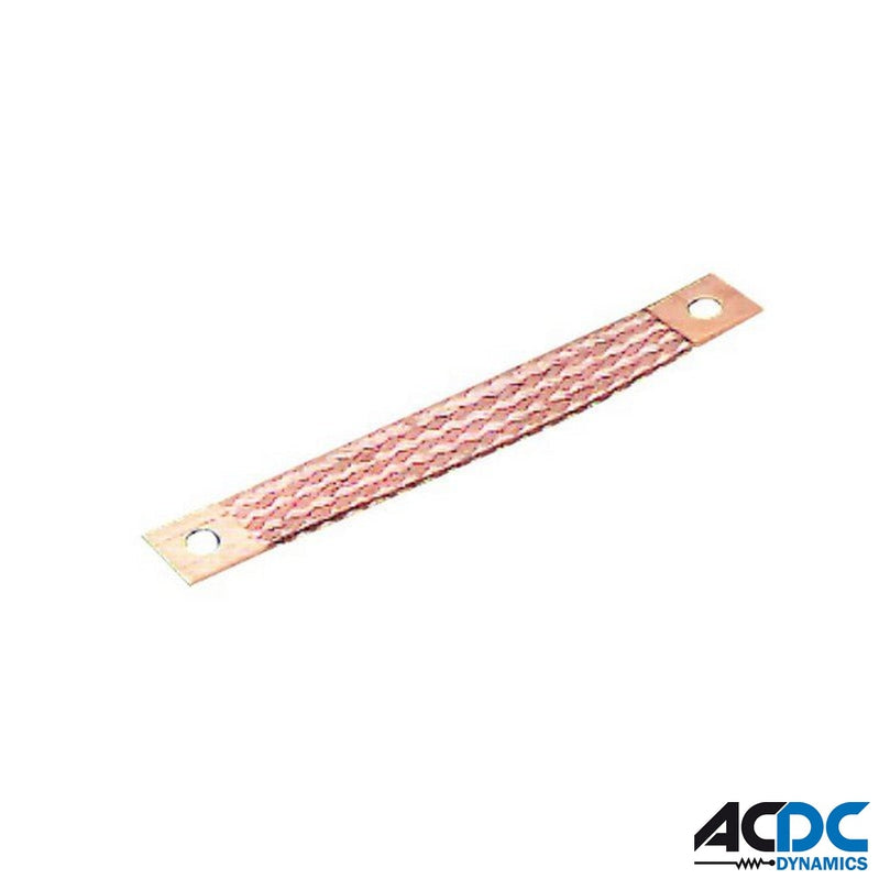 50mmSQ Flat PlaIn Copper Braid 28x3mm /1M - W/S UsePower & Electrical SuppliesAC/DCA-E557100/1