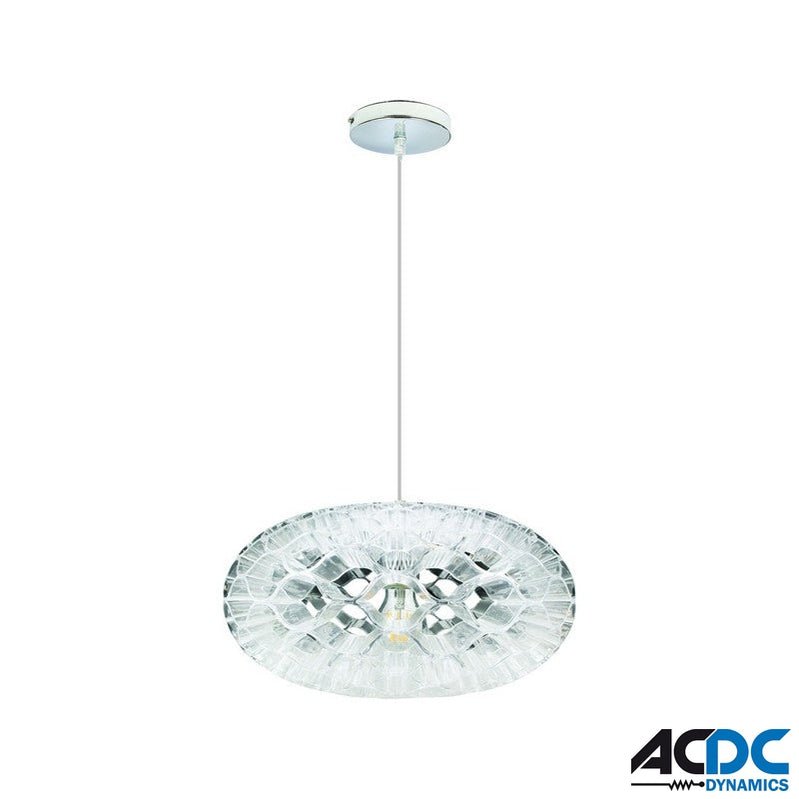 60W E27 Acrylic Pendant Light Fitting 350mm Dia.Power & Electrical SuppliesAC/DCAL-A068