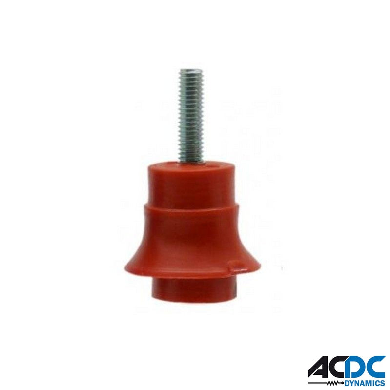 8mm Red Plastic Insulator M-FPower & Electrical SuppliesAC/DCA-B8-MF-R