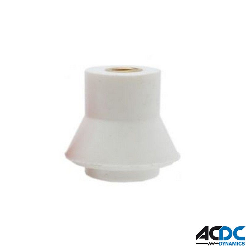 8mm White Plastic Insulator F-FPower & Electrical SuppliesAC/DCA-B8-FF-W