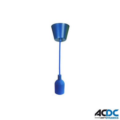 Blue PP Ceiling Rose And Silicone Lamp Cup,Large Type,E27Power & Electrical SuppliesAC/DCMAX-922-B