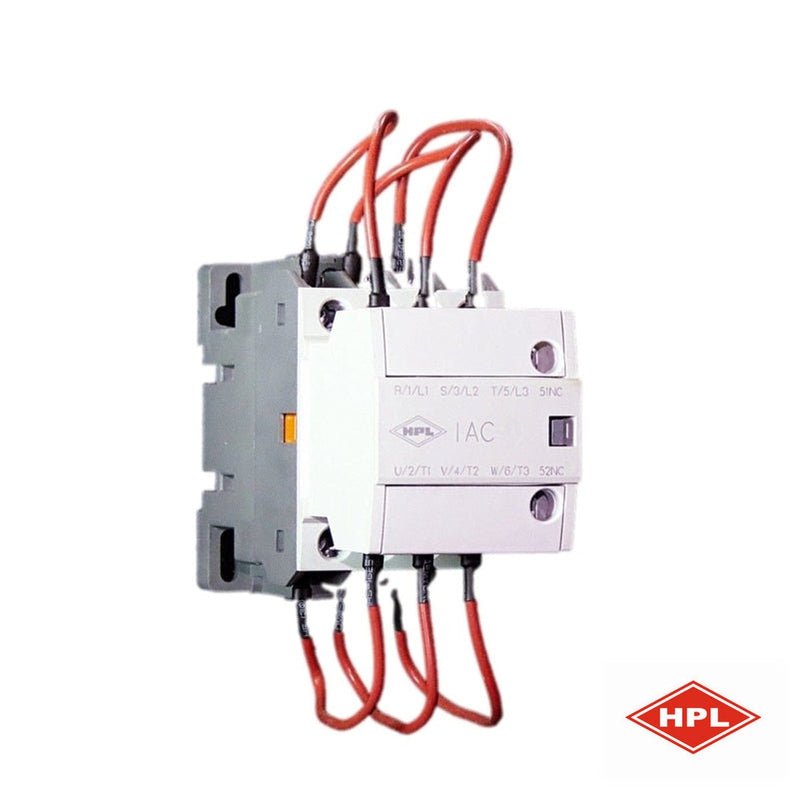 Capacitor Contactor (HPL) 33.3kVAR with 1NO and 1NC ContactIndustrial Control & Engineering