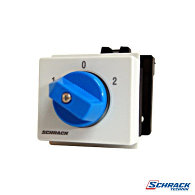 Change Over Switch, Din-rail Mounting, 0 Pos,1P,20A, 1-0-2Power & Electrical SuppliesSchrack - Industrial Range
