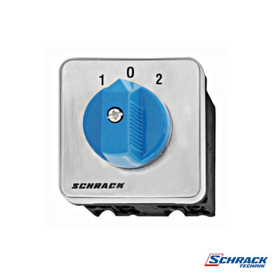 Change Over Switch with Spring Return, AC21, 20A, 1-0-2Power & Electrical SuppliesSchrack - Industrial Range