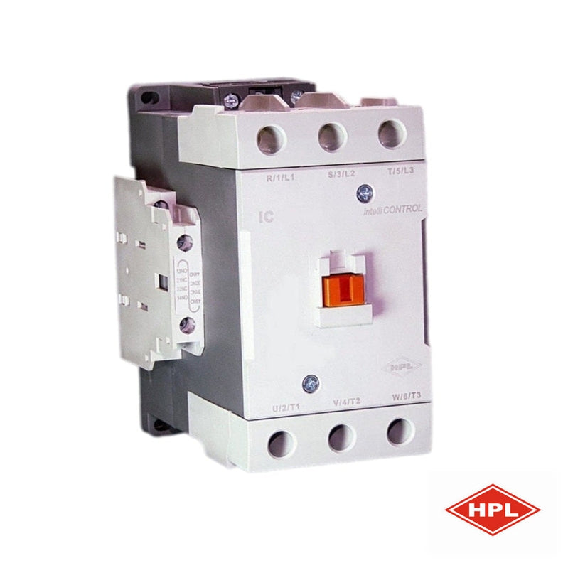 Contactor (HPL) 3 Pole 100A 240V Coil 50Hz 55kW with 1NO/1NCPower & Electrical SuppliesHPLH-CON-IC100A