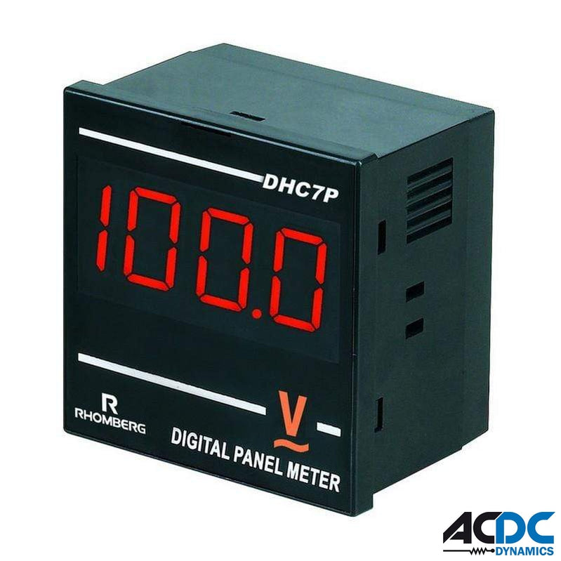 Digital Panel Meter (72 x 72) 100-240VPower & Electrical SuppliesAC/DC