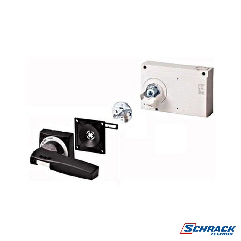 Door Coupling Rotary Handle, 2 x lockable, Black/grayPower & Electrical SuppliesSchrack - Industrial RangeMC496616--