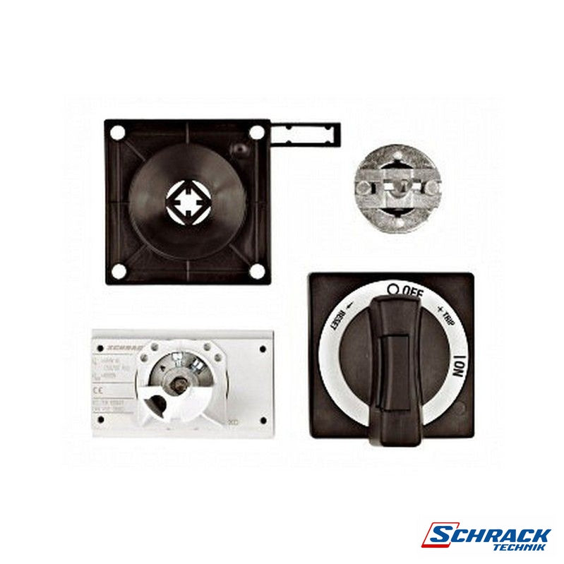 Door Coupling Rotary Handle, lockable, Black/Grey, MC1Power & Electrical SuppliesSchrack - Industrial RangeMC190166--