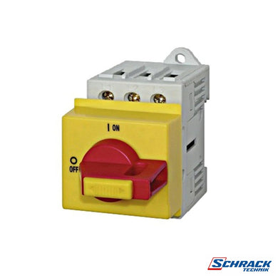 Emerg.-Stop Main Switch 3P, Modular, 125A, 45kWPower & Electrical SuppliesSchrack - Industrial Range