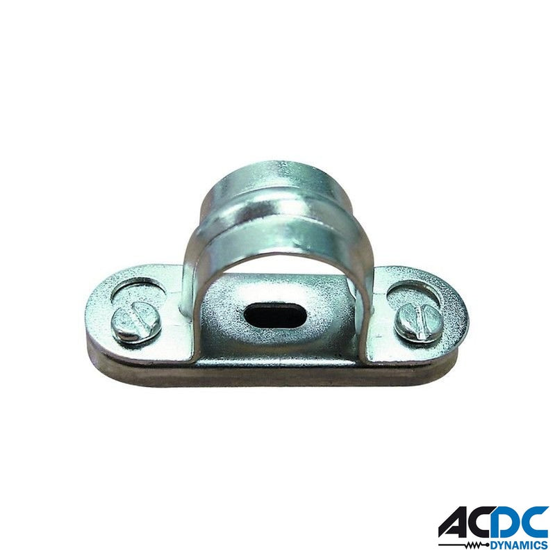 Galvanised Saddle & Spacer Bar Assembly 20mm /100Conduit AccessoriesAC/DC DynamicsA-GSB-20/100