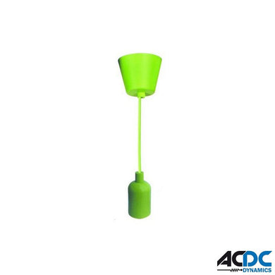 Green PP Ceiling Rose And Silicone Lamp Cup,Large Type,E27Power & Electrical SuppliesAC/DCMAX-922-GN
