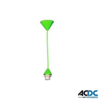 Green PP Ceiling Rose And Silicone Lamp Cup,Small Type,E27Power & Electrical SuppliesAC/DCMAX-906-GN