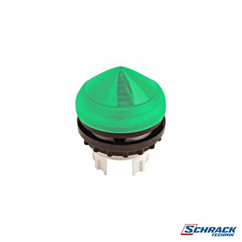 Indicator Light extended/conical, GreenPower & Electrical SuppliesSchrack - Industrial Range