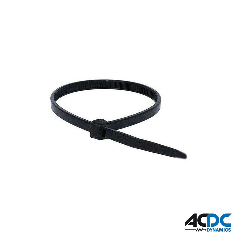 Insulok Nylon Cable Ties 100L X 2.5W Black /100Power & Electrical SuppliesAC/DCA-T18RBK