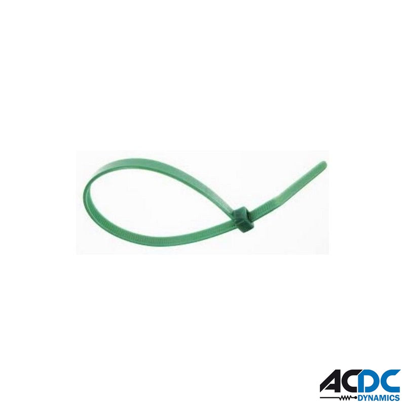 Insulok Nylon Cable Ties 198L X 4.7W Green /100 Industrial Control