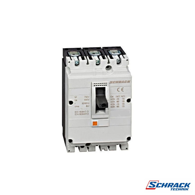 Load break Switch, 3-Pole, 125A BTPower & Electrical SuppliesSchrack - Commercial RangeMZ112035B-