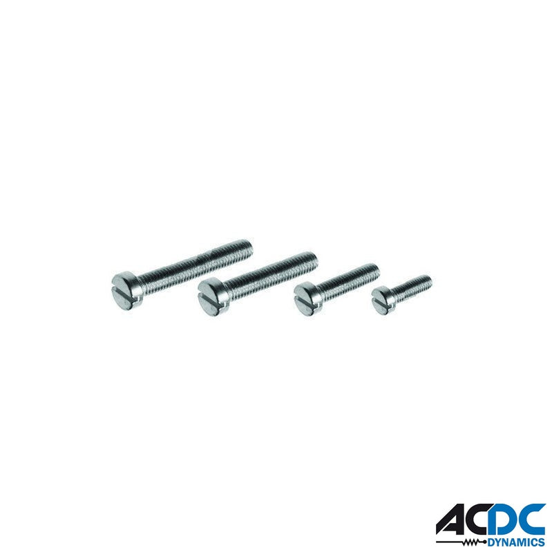 Machine Screws - Cheese Head Slotted Plated M4 X 30 /30Power & Electrical SuppliesAC/DCA-MS430CP/30