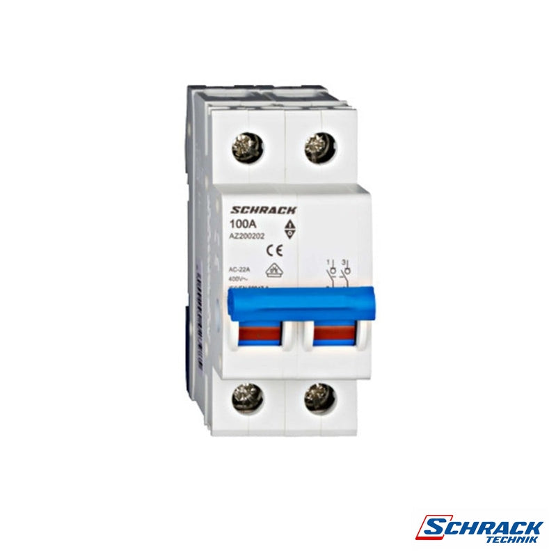 Main Load-Break Switch (Isolator) 100A, 2-PolePower & Electrical SuppliesAmparo