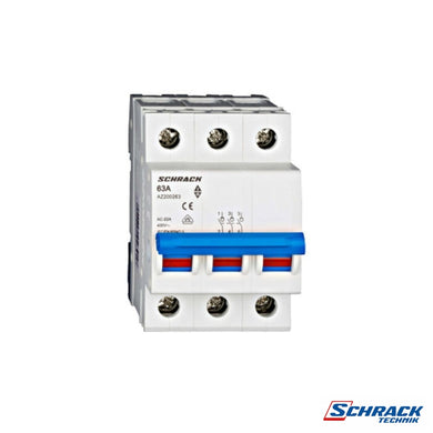 Main Load-Break Switch (Isolator) 63A, 3-PolePower & Electrical SuppliesAmparo