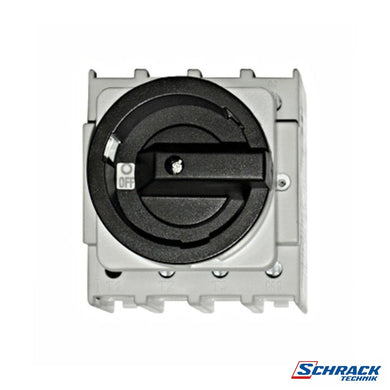 Main Switch 3-Pole, 4 hole Mounting, 100A, 37kWPower & Electrical SuppliesSchrack - Industrial Range
