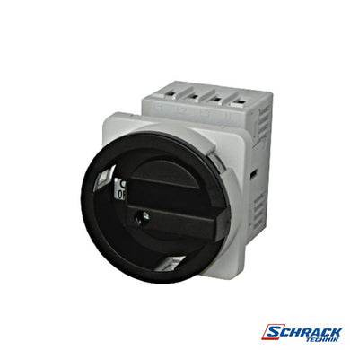 Main Switch 3-Pole, 4 hole Mounting, 20A, 7.5kWPower & Electrical SuppliesSchrack - Industrial Range