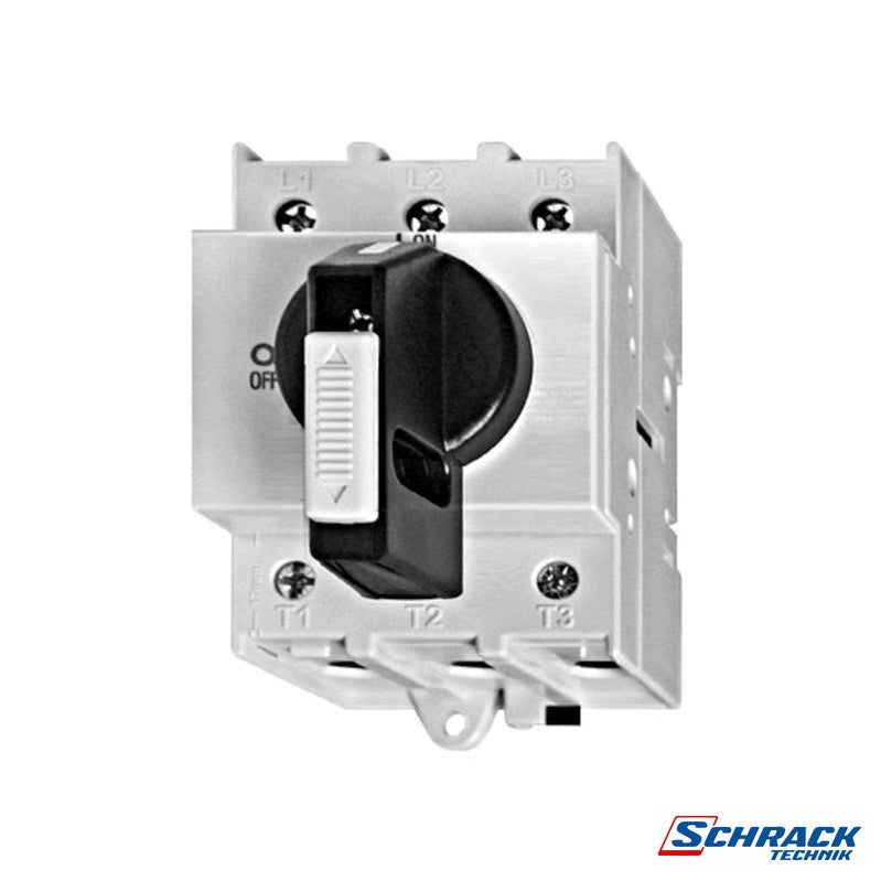 Main Switch 3-Pole, Modular, 32A, 12.5kWPower & Electrical SuppliesSchrack - Industrial Range