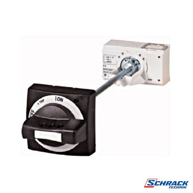 Main switch set with door interlock, black/grey, MC2Power & Electrical SuppliesSchrack - Industrial RangeMC296627--