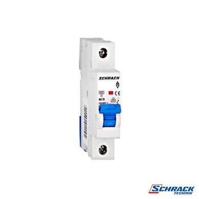 Miniature Circuit Breaker (MCB) Amparo 6kA, C 2A, 1-PolePower & Electrical SuppliesSchrack - Commercial RangeAM617102--