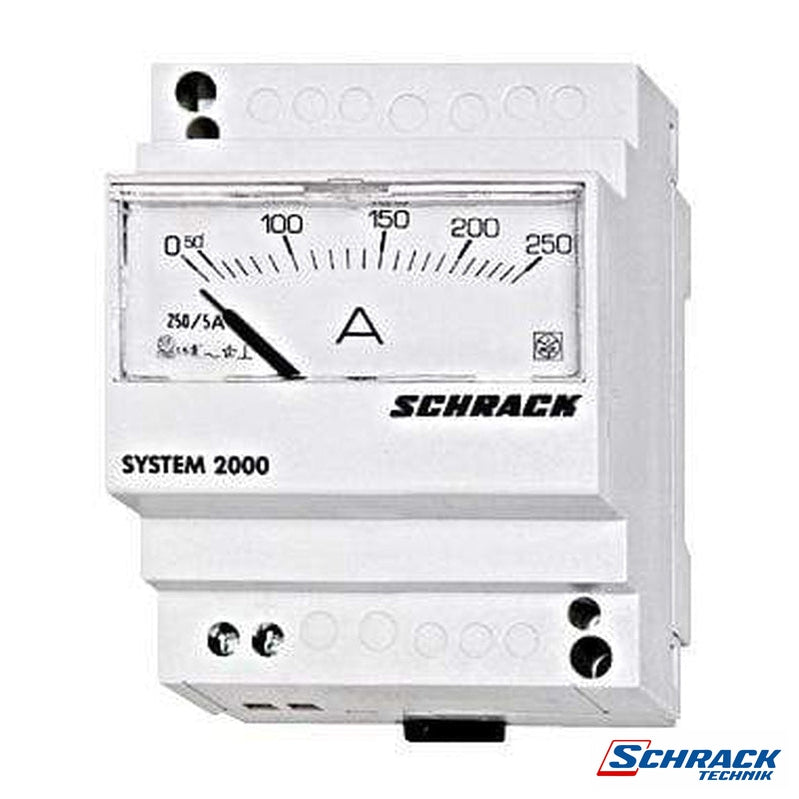 Modular Ammeter, 10A-AC, direct, AnaloguePower & Electrical SuppliesSchrack